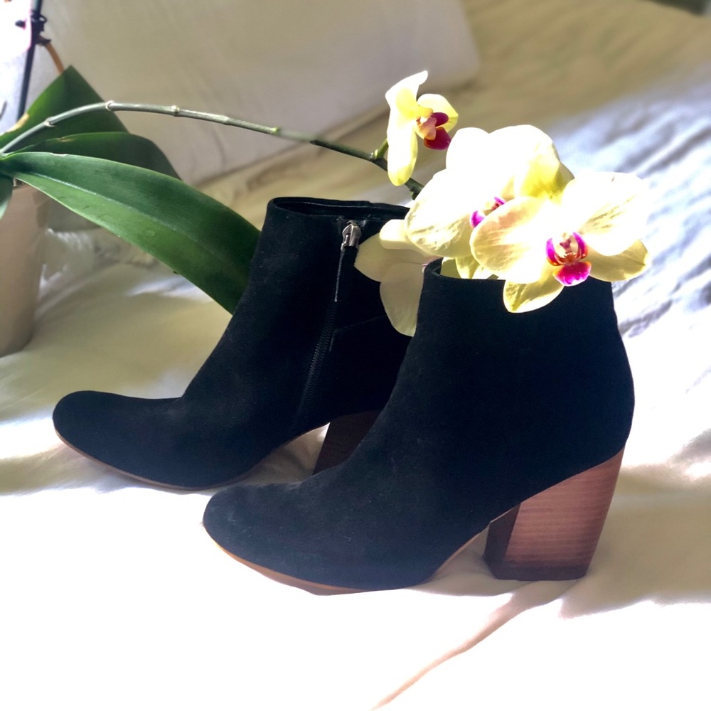 Crown Vintage Suede Ankle Booties - Picture 12 of 12